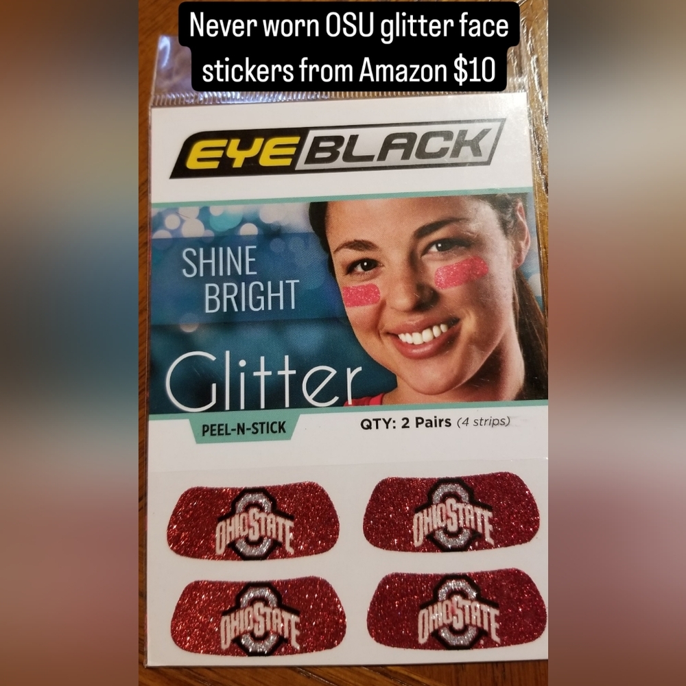OSU face stickers
